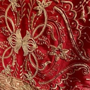 Saree/Sari with matching stitched blouse